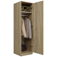 Top E Shop Topeshop Sd-50 Son Kpl bedroom wardrobe/closet 5 shelves 1 doors Oak Dso Skapis