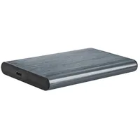 Gembird Ee2-U3S-6 Hdd/Ssd Drive enclosure 2.5Inch with Usb Type-C port 3.1 brushed aluminum grey Ee2-U3S-6-Gr Aksesuārs