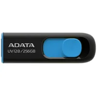 Adata Memory Drive Flash Usb3 256Gb/Blk/Blue Auv128-256G-Rbe  Usb atmiņa
