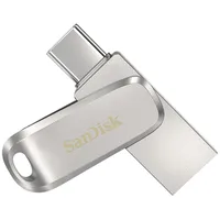 Sandisk Ultra Dual Drive Luxe Usb flash drive 1000 Gb Type-A / Type-C 3.2 Gen 1 3.1 Stainless steel Sdddc4-1T00-G46 atmiņas karte