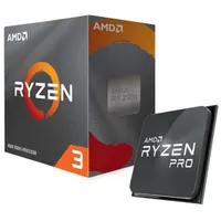 Amd Cpu Desktop Ryzen 3 Pro 4300G 3800 Mhz Cores 4 4Mb Socket Sam4 65 Watts Gpu Radeon Box 100-100000144Box Procesors