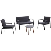 Evelekt Garden furniture set Aber table, sofa and 2 armchairs  Mēbeļu komplekts