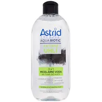 Astrid Aqua Biotic Active Charcoal 3In1 Micellar Water 400Ml  Micelārais ūdens