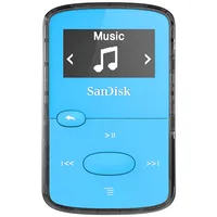 Sandisk Clip Jam Mp3 player 8 Gb Blue Sdmx26-008G-E46B atskaņotājs