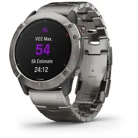 Garmin Fenix 6X Solar Smartwatch, Grey  Viedpulkstenis
