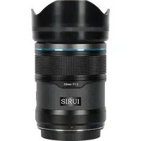 Sirui Sniper Lens Aps-C Af 33Mm F1.2 Z-Mount Black Carbon  Objektīvs