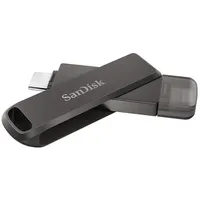 Sandisk iXpand Usb flash drive 64 Gb Type-C / Lightning 3.2 Gen 1 3.1 Black Sdix70N-064G-Gn6Nn atmiņas karte