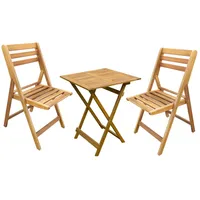 Evelekt Ferdy table and 2 chairs  Balkona mēbeļu komlekts