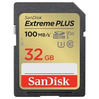 Sandisk 32Gb Sdhc Extreme Plus Sdsdxwt-032G-Gncin Atmiņas karte