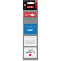 Activejet  Ae-664M ink Replacement for Epson T6643 Supreme 100 ml magenta Tintes kasetne