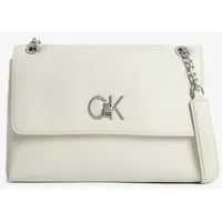Calvin Klein Re-Lock Ew Conv Crossbody Dk Ecru K60K611084Pc4 Soma