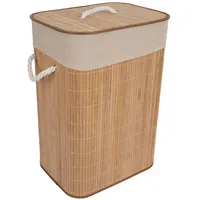 Evelekt Laundry basket Max Bamboo 40X30Xh57Cm, with a lid  Veļas grozs