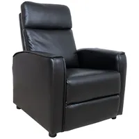 Evelekt Massage chair Stanton with push back mechanism, black  Masāžas krēsls