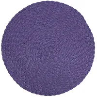 Evelekt Placemat Selena D38Cm, dark purple  Galda servēšanas paliktnis