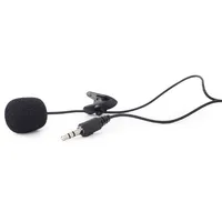 Gembird Clip-On Black Mic-C-01 Mikrofons