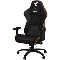 Gigabyte Gp-Agc310 Black Orange Spēļu krēsls