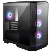 Msi Case Miditower product features Transparent panel Not included Microatx Colour Black Magpanom100Rpz Datora korpuss
