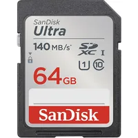 Sandisk Ultra 64 Gb Sdxc Uhs-I Class 10 Sdsdunb-064G-Gn6In Atmiņas karte