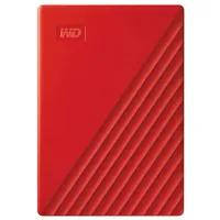 Wd My Passport 4Tb Red Wdbpkj0040Brd-Wesn Ārējais Hdd disks
