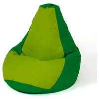 Go Gift Sako bag pouffe Pear green-light green L 105 x 80 cm  Sēžammaiss
