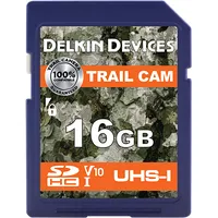 Delkin Trail Cam Sdhc V10 R100/W30 16Gb Ddsdtrl-16Gb Atmiņas karte