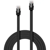 Lindy Cable Cat6 U/Utp 0.3M/Black 47520 Kabelis