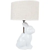 Evelekt White Rabbit H38Cm white  Galda lampa