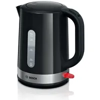 Bosch Twk6A513 electric kettle 1.7 L 2200 W Black, Stainless steel Tējkanna