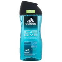 Adidas Ice Dive Shower Gel 3-In-1  Dušas želeja