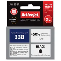 Activejet  Ah-338R ink Replacement for <strong>Hp</strong> 338 <strong>C8765Ee</strong> Premium 25 ml black Tintes kasetne