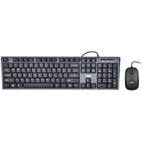 Ibox Keyboard  mouse Set Ikms606 Usb 2.0 Us black color Optical 800 Dpi KlaviatūraPele