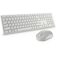 Dell Keyboard and Mouse Km5221W Pro Wireless, Us, 2.4 Ghz, White  Klaviatūra