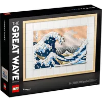 Lego Art 31208 Hokusai. The great wave in Kanagawa Konstruktors