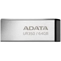 Adata Memory Drive Flash Usb3.2 64Gb/Black Ur350-64G-Rsr/Bk Usb atmiņa
