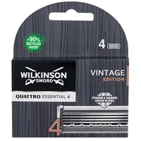 Wilkinson Sword Quattro Essential 4 Vintage Edition  Skuvekļu asmeņi