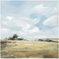Evelekt Oil painting 60X60Cm Summer landscape  Glezna