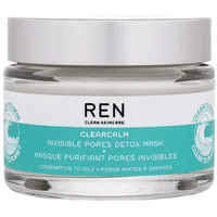 Ren Clean Skincare Clearcalm Invisible Pores Detox Mask 50Ml Women  Sejas maska