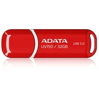 Adata 32Gb Dashdrive Uv150 Usb flash drive Type-A 3.2 Gen 1 3.1 Red Auv150-32G-Rrd atmiņas karte