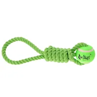 Dingo Fresh ball with handle - dog toy 6.5 x 41 cm 30072 Rotaļlieta suņiem