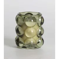 Evelekt Scented candle in glass Nature Green H9,2Cm, Tranquil Summer