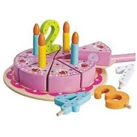 Gerardos Toys Wooden Birthday Cake Gt61303/12 Attīstošā rotaļlieta
