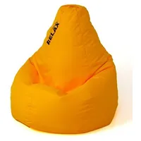 Go Gift Sako bag pouffe Pear yellow Xl 130 x 90 cm  Sēžammaiss