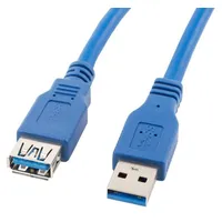 Lanberg Ca-Us3E-10Cc-0018-B Usb cable 1.8 m 3.0 A blue Vads