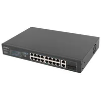Lanberg Switch rack 19 Poe 16X 100Mb /2X Combo Gigabit Ethernet 250W Rsfe-16P-2C-250 Komutators