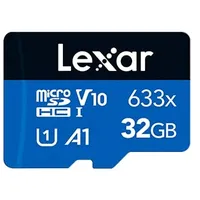 Lexar Memory card Lms0633032G-Bnnng 32 Gb, microSDHC, Flash memory class Uhs-I Class 10, Adapter  Atmiņas karte