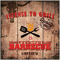 Ppd License To Grill 1331268 Salvetes