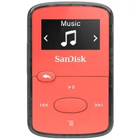 Sandisk Clip Jam Mp3 player 8 Gb Red Sdmx26-008G-E46R atskaņotājs
