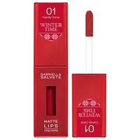Gabriella Salvete Lipstick Winter Time Red Matt  Lūpu krāsa