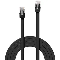 Lindy Cable Cat6 U/Utp 5M/Black 47524  Kabelis