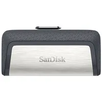 Sandisk Ultra Dual Drive 256 Gb Usb flash drive Type-A / Type-C 3.2 Gen 1 3.1 Grey, Silver Sdddc2-256G-G46 atmiņas karte
